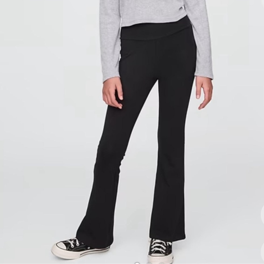 NWT GAP Kids Black Flare Leggings | Girls Size XXL